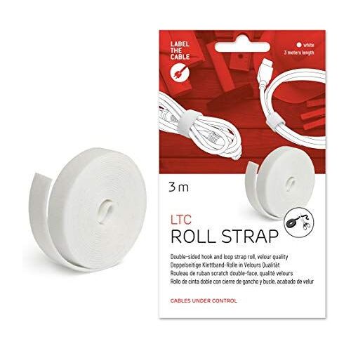 Bande auto-agrippante Label the Cable LTC 1220 blanc
