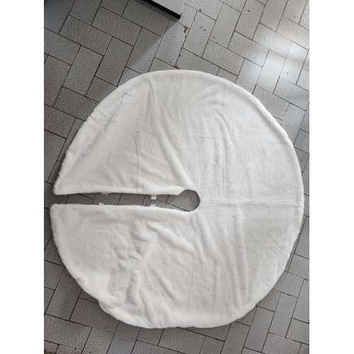 Pied de sapin en duvet tout doux! 122cm de diamètre 