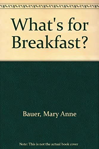 What's For Breakfast (Nitty Gritty Cookbooks)