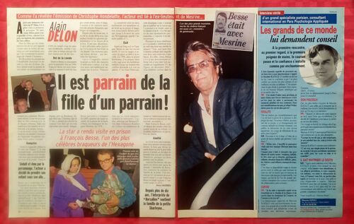 France Dimanche N°3067 - Alain Delon - Coupure De Presse, Clipping De 2005