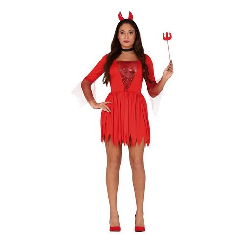 Déguisement De Diablesse Rouge Pour Femme (Taille L)