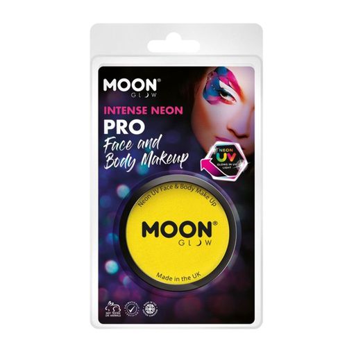 Fard Maquillage À L'eau Intense Fluo Uv 36g Jaune