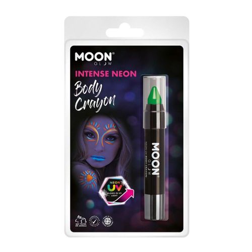 Crayon Maquillage Corps Visage Vert Fluo Uv