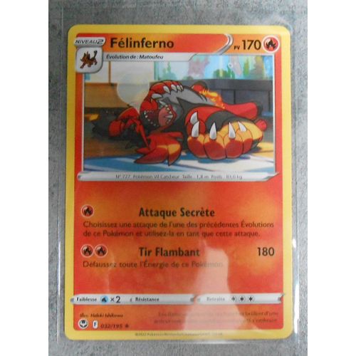 Felinferno 032/195 - Eb12 - Tempête Argentée - Vf