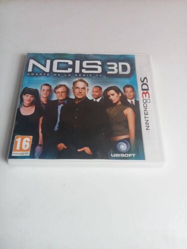 NCIS 3D jeux sur nintento 3ds avec notice