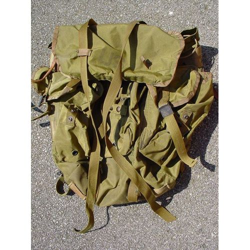 Us Army Sac A Dos Nylon Sans Armature Ni Bretelle Post Vietnam