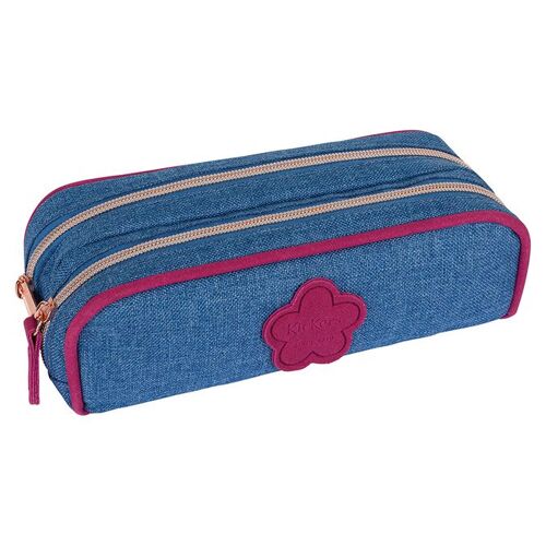 Trousse Double 22 X 7,5 X 7 Cm Girl