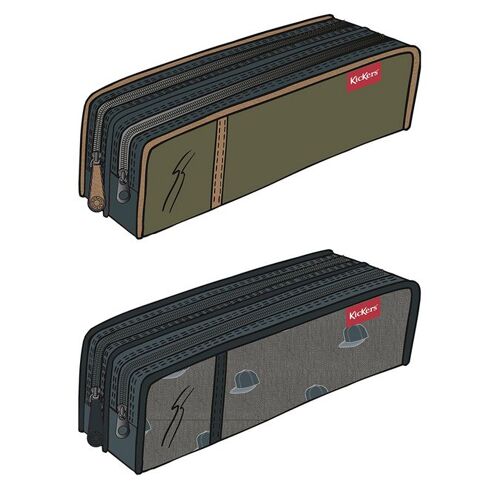 Trousse Double 22 X 7,5 X 7 Cm Boy
