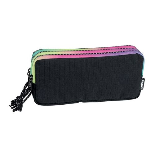Trousse 3 Fermetures Éclair Sunset Noir