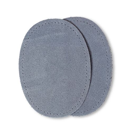 Renfort Imitation Daim Thermocollant 2 Pcs 10 X 14 Bleu Jean
