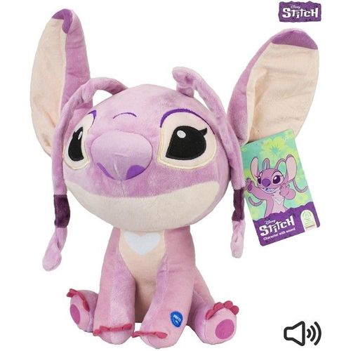 Sambro - Angel Stitch Bighead Palz - Peluche avec son 30 cm