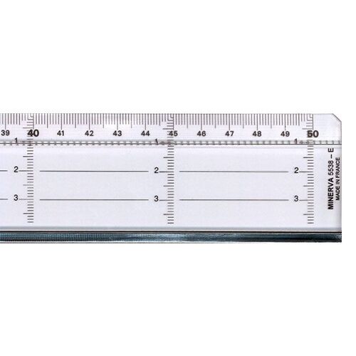 Règle À Lavis 60 Cm Métal