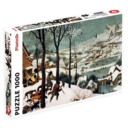 Puzzle Chasseurs Dans La Neige Brueghel 1000 Pièces