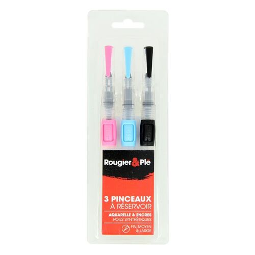 Pinceau À Réservoir Assortiment 3 Tailles S Sur M Sur L