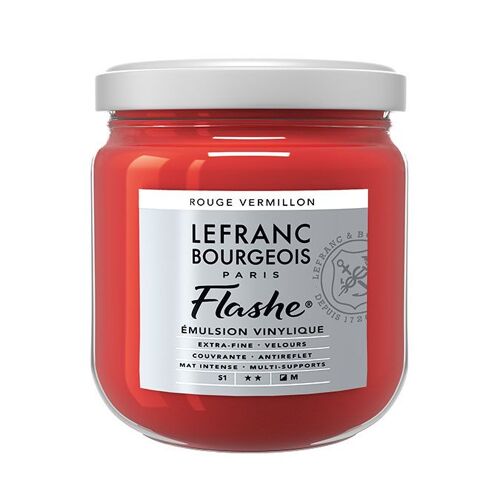 Peinture Vinylique Extra,Fine Flashe 400 Ml 382 Rouge D Orient So