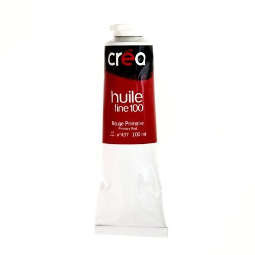 Peinture À L Huile Fine 100 Ml 306 , Ocre Rouge