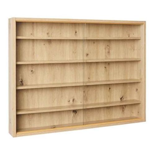 Vitrine Murale Miniatures "Collection" 80cm Chêne Artisan - Paris Prix Beige