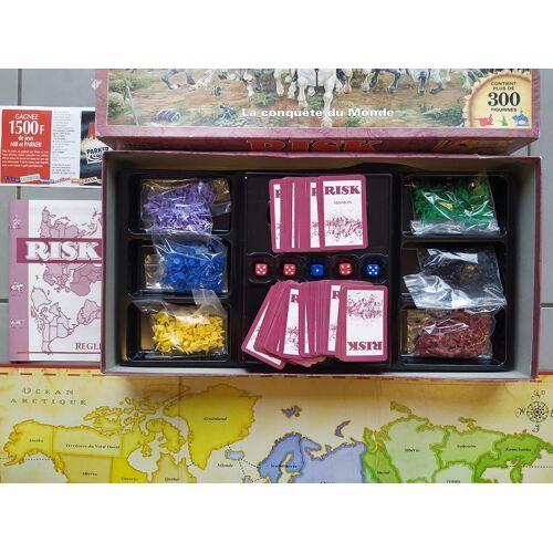 Jeu Risk Complet édition 1976, Parker, Jeu Mondial De Stratégie, Vintage