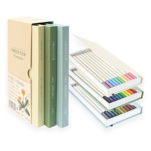 Crayon De Couleur Irojiten Set Rainforest 30 Pcs