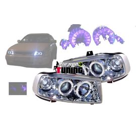 Phares Angel Eyes Tuning Chrom Seat Ibiza / Cordoba