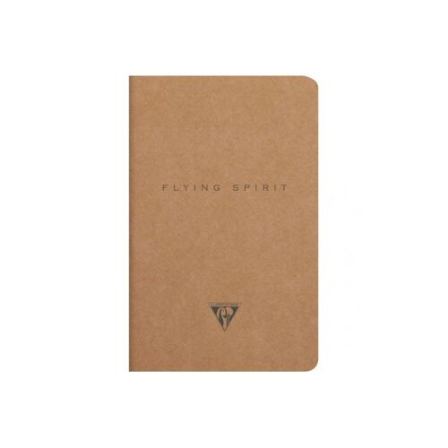 Carnet Flying Spirit Kraft 11 X 17 Cm 96 Pages Lignées 90g Sur M²