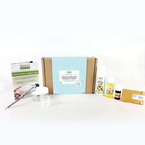 Coffret Cosmétique Maison Crème Nutrition Visage Et Corps