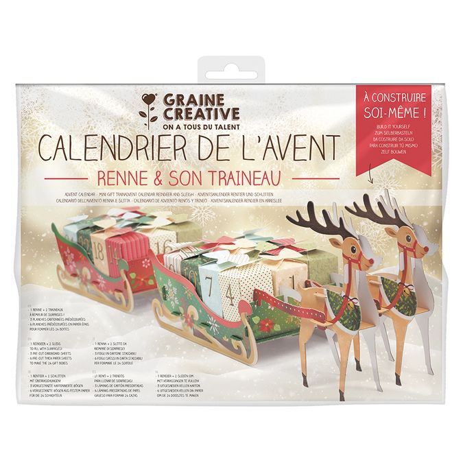 Dgayaeic Calendrier Avent Papeterie Noël 2025 | 24 Jours De