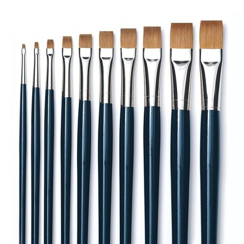 Brosse Courte Martre Kolinsky Pure Série 6167 14