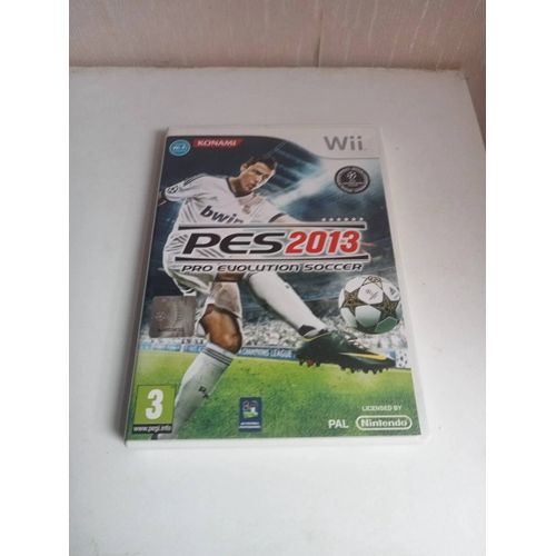 Pes 2013 jeux sur Wii avec notice