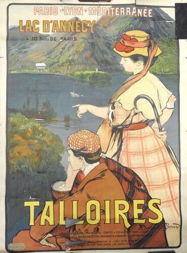 Affiche Lac D'annecy Talloires