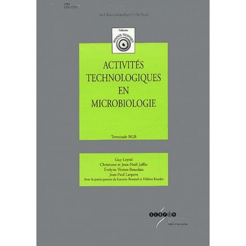 Activités Technologiques En Microbiologie Terminale Bgb