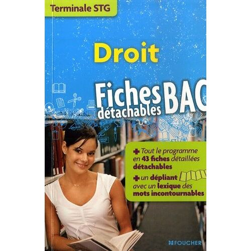 Droit Première Et Terminale Stg