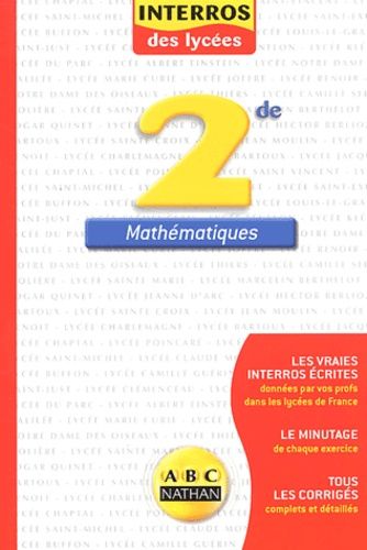 Mathématiques 2nde - Edition 2003