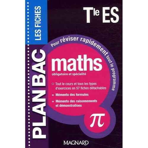 Maths Tle Es - Obligatoire Et Spécialité