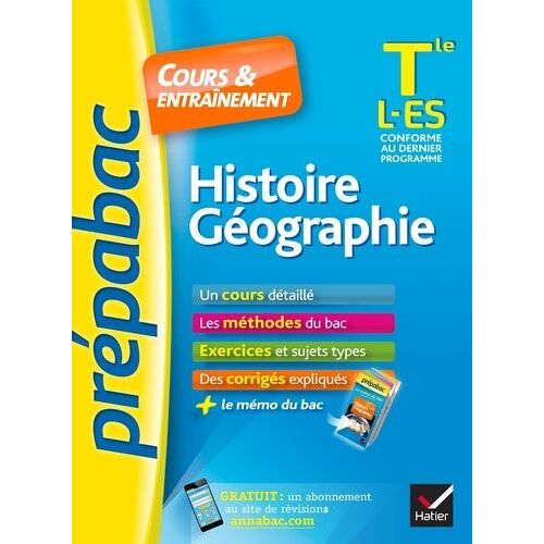 Histoire-Géographie Tle L, Es