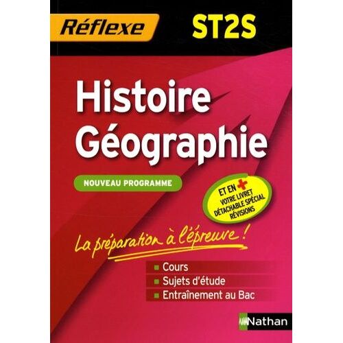 Histoire Géographie Terminale St2s