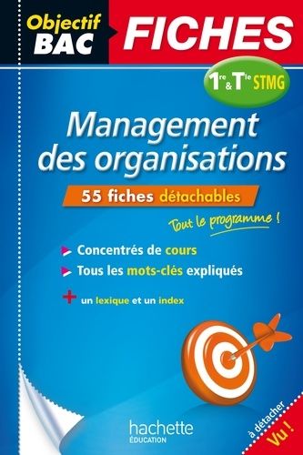 Management Des Organisations 1re Et Tle Stmg