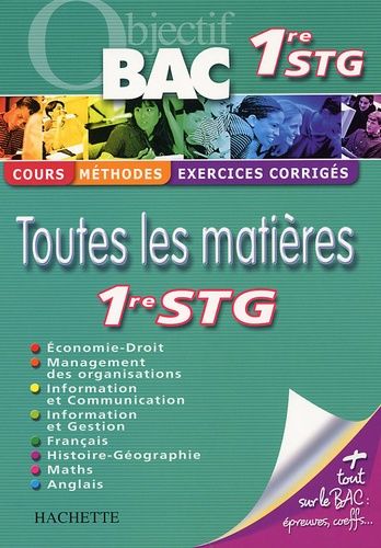 Toutes Les Matières 1e Stg