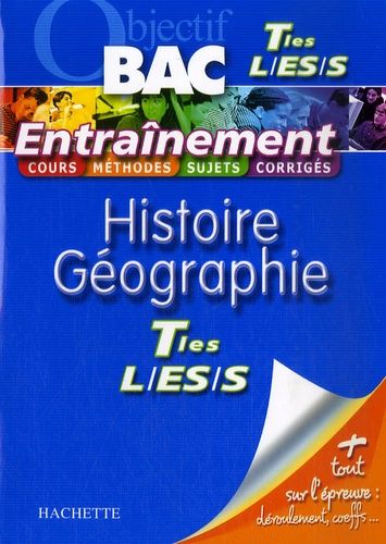Histoire Géographie Tes L, Es, S