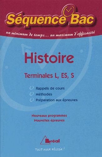 Histoire Terminales L, Es Et S