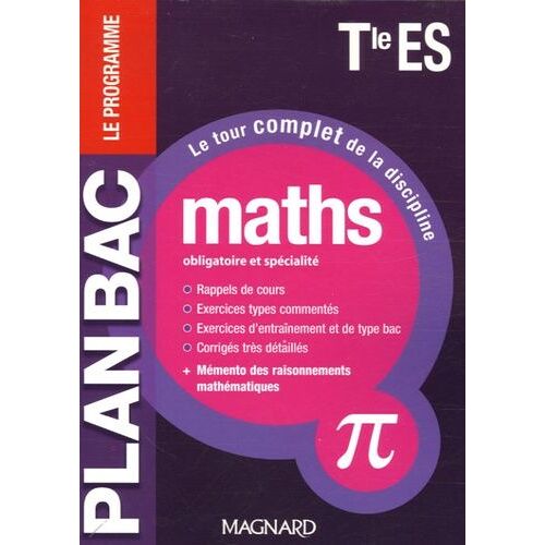 Maths Tle Es - Obligatoire Et Spécialité