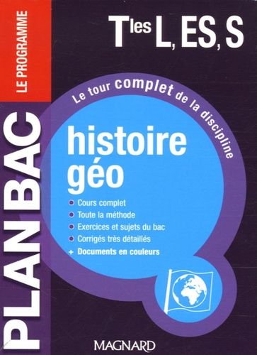 Histoire-Géo Tles L, Es, S