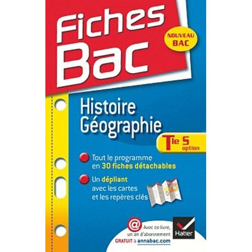 Histoire-Géographie Tle S