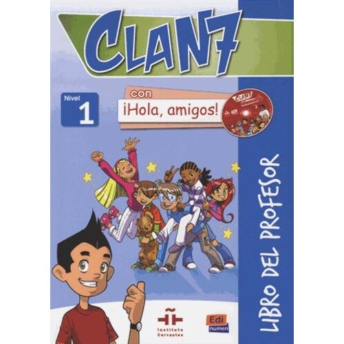 Clan 7 Con Ihola, Amigos ! Nivel 1 - Libro Del Professor (3 Cd Audio)