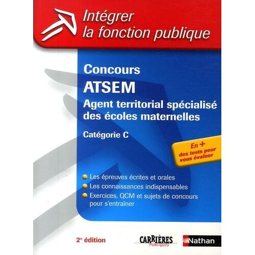 Concours Atsem (Agent Territorial Spécialisé Des Écoles Maternelles) - Catégorie C