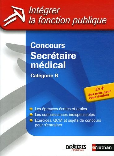 Concours Secrétaire Médical Catégorie B