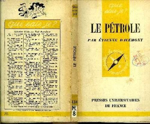 Que Sais-Je? N° 158 Le Pétrole
