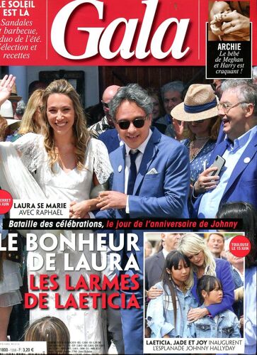 Gala - N°1358 : Le Bonheur De Laura - Les Larmes De Laeticia