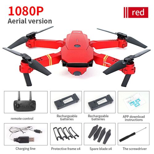 E58 5.0mp 1080p Caméra Wifi Fpv Pliable Drone Selfie Pocket Rc Quadcopter Bt215-Générique