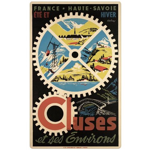 Affiche Cluses Savoie